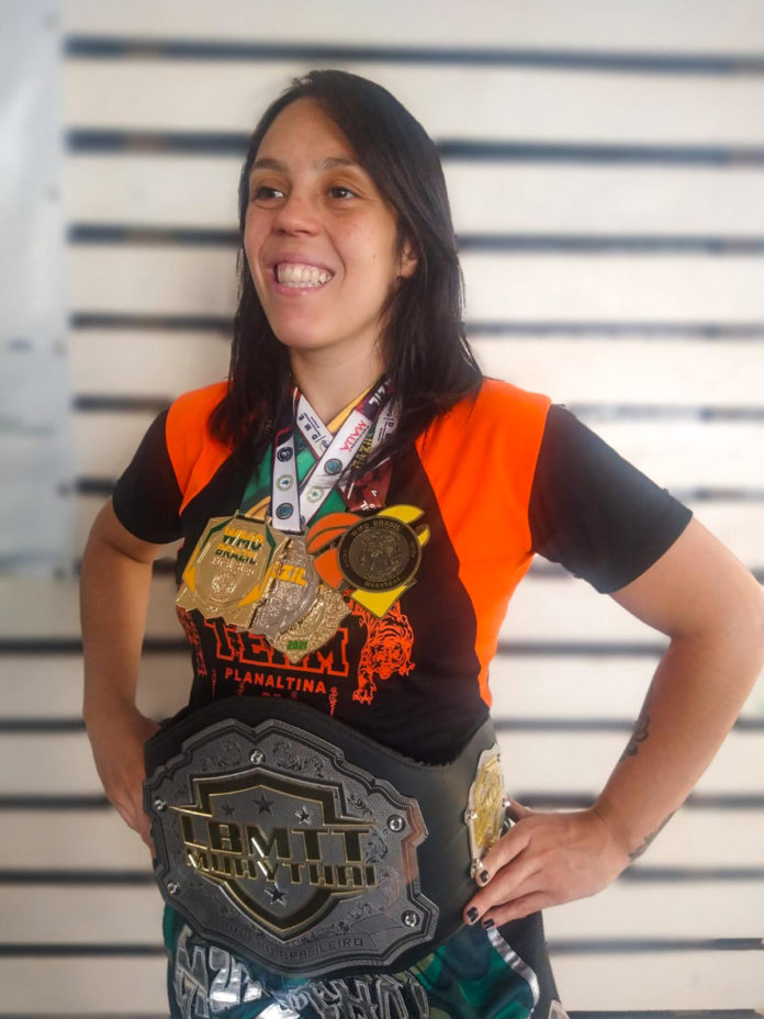 1 Cinturão Muay Thai OK