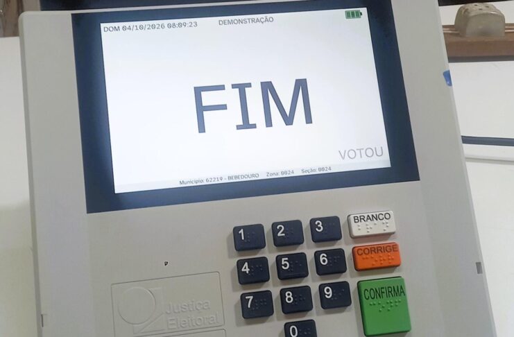 Urnas preparadas para receber 56,4 mil eleitores de Bebedouro neste domingo