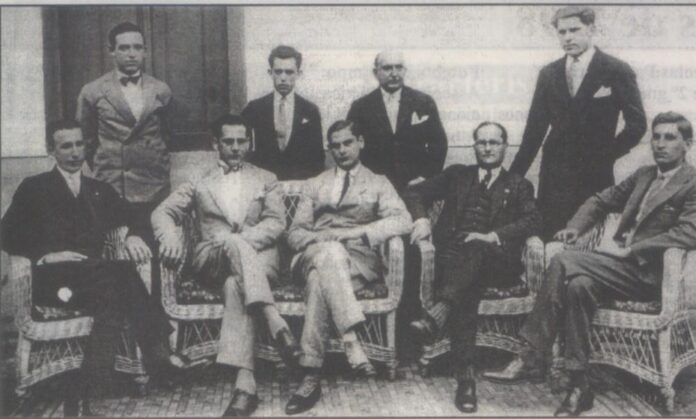 AECB - primeira diretoria em 1928