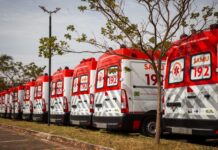 Bebedouro recebe ambulância do Samu