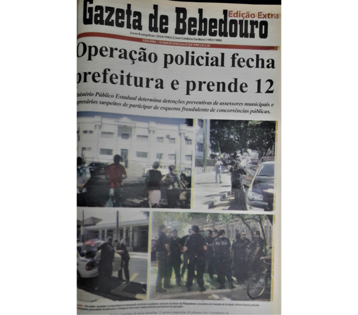 Arte Operação Cartas Marcadas