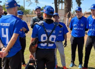 Space Sharks disputa rodada dupla e segue ganhando experiência na Liga Paulista de Beisebol