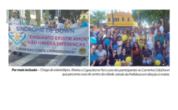 ‘Caminha CidaDown’ pede inclusão e oportunidades para pessoas com Down