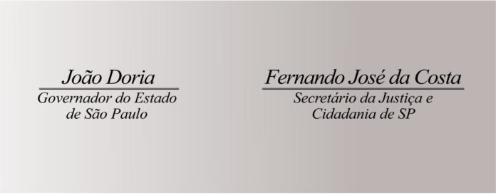 Capa - João Dória e Fernando josé da costa