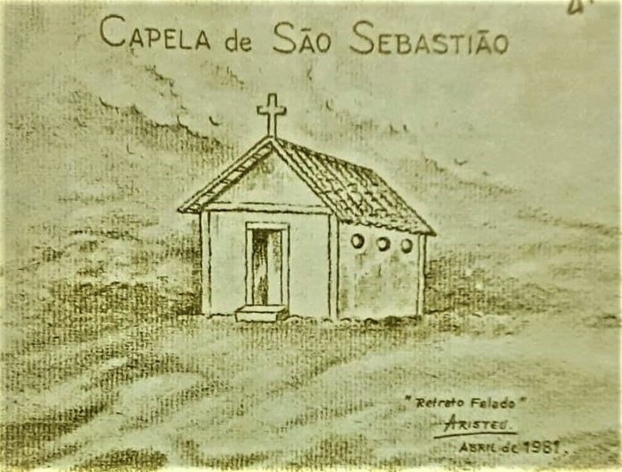 Capela São Sebastião - retrato falado Aristeu Moreira - abril 1981