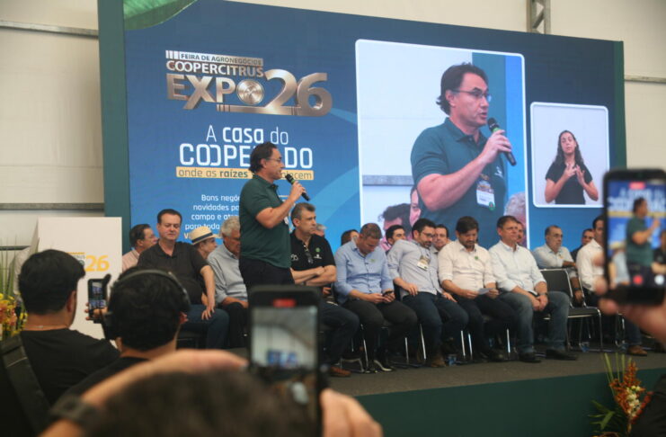 Tarcísio anuncia apoio a produtores e reforça parceria com agro na abertura da Coopercitrus Expo