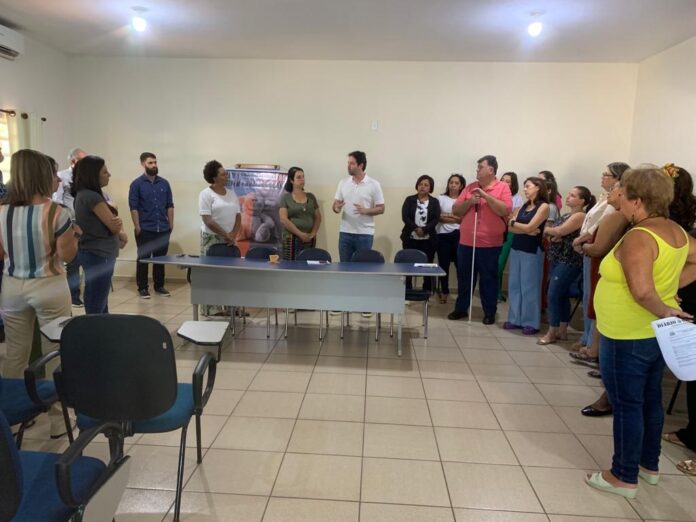 Eleição e posse do Conselho Municipal de Assistência Social-prefeito, Lucas Seren e vice-prefeita, Sebastiana (1)