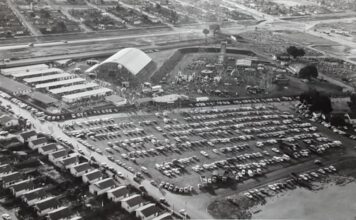 O estádio, o ginásio de esportes e seus patronos