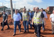 Governador inspeciona obras da Raul Furquim