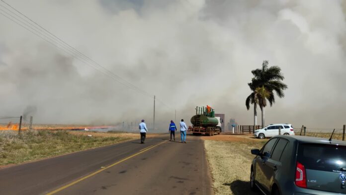Incendio Andes 2