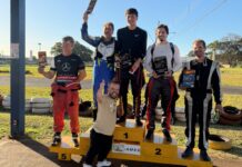Corrida beneficente de kart alia esporte e solidariedade