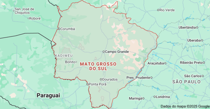 Mapa Mato Grosso do sul