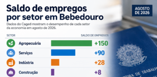 Mercado de trabalho fecha agosto com saldo positivo de 256 empregos