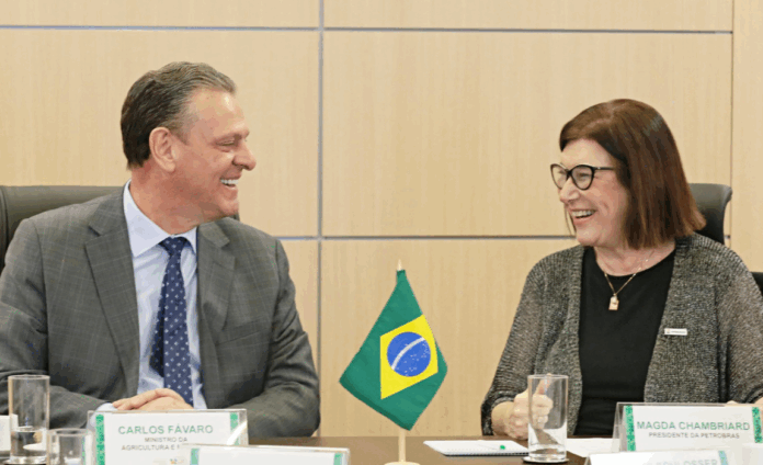 Ministro Favaro e pres Petrobras ok