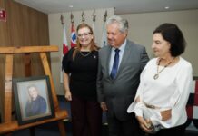 Retrato de Adriana Galvão é inaugurado na Galeria de Presidentes da Caasp