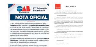 OAB e Aciab repudiam listas de boicote político em Bebedouro