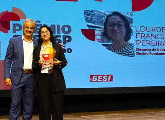 Professora do Sesi Bebedouro conquista prêmio estadual com projeto unindo ciência, tecnologia e sustentabilidade