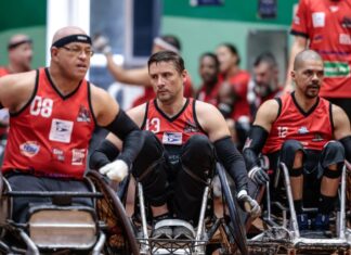 Título nacional leva MSB à elite do rugby em cadeira de rodas