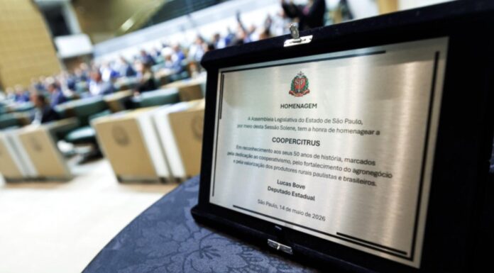 Alesp homenageia os 50 anos da Coopercitrus