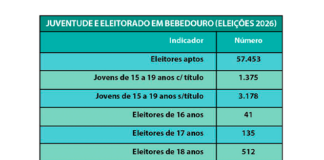 Somente 3 em cada 10 jovens têm título de eleitor em Bebedouro
