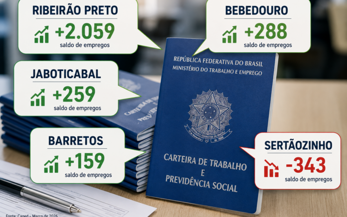 caged na região