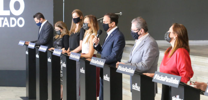 Coletiva de Imprensa com Área do Governo e a Área da Saúde
