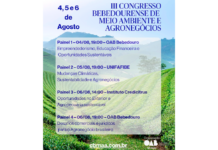 Congresso Bebedourense de Meio Ambiente e Agronegócios começa na terça-feira