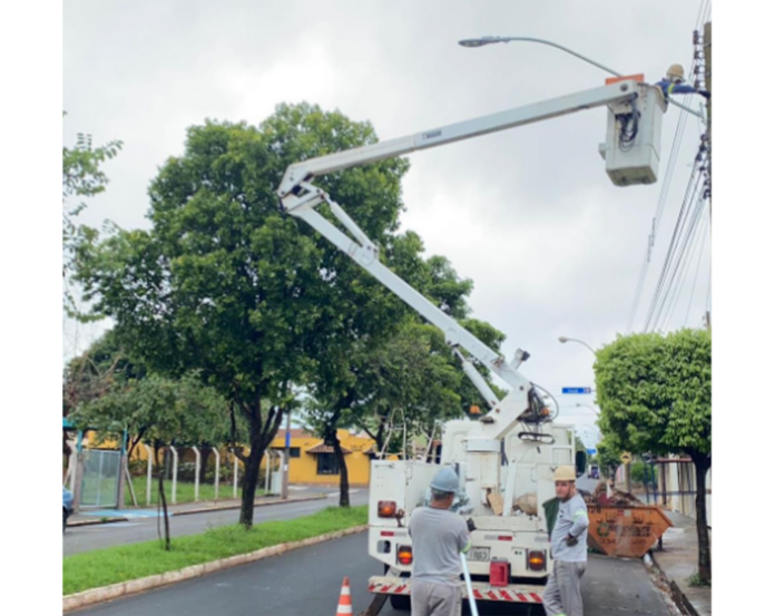 foto iluminação site