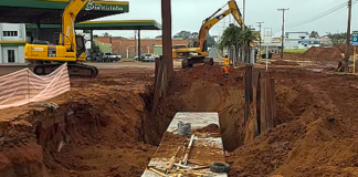 Implantação de galerias avança e obra da Raul Furquim entra em etapa decisiva