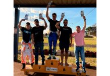 Pista invertida agita campeonato de kart e disputa fica acirrada