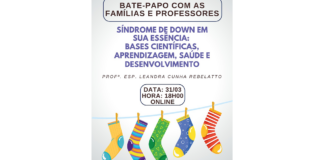 Bate-papo com famílias encerra Mês da Trissomia 21 com diálogo