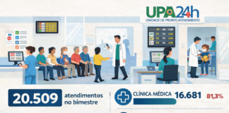 UPA atende média de 347 pacientes/dia no 1º bimestre