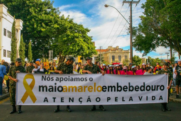 Bebedouro recebe 4ª edição da Caminhada ‘Maio Amarelo’