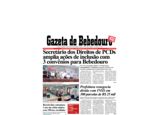Confira a capa da edição 11.030, quarta, quinta e sexta-feira, 2, 3 e 4 de setembro de 2026 – Ano 102