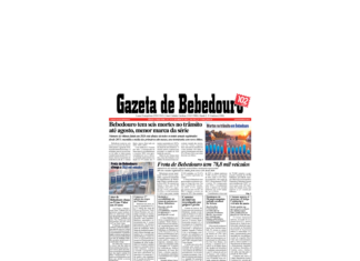 Confira a capa da edição 11.036, sábado a terça-feira, 26 a 29 de setembro de 2026 – Ano 102