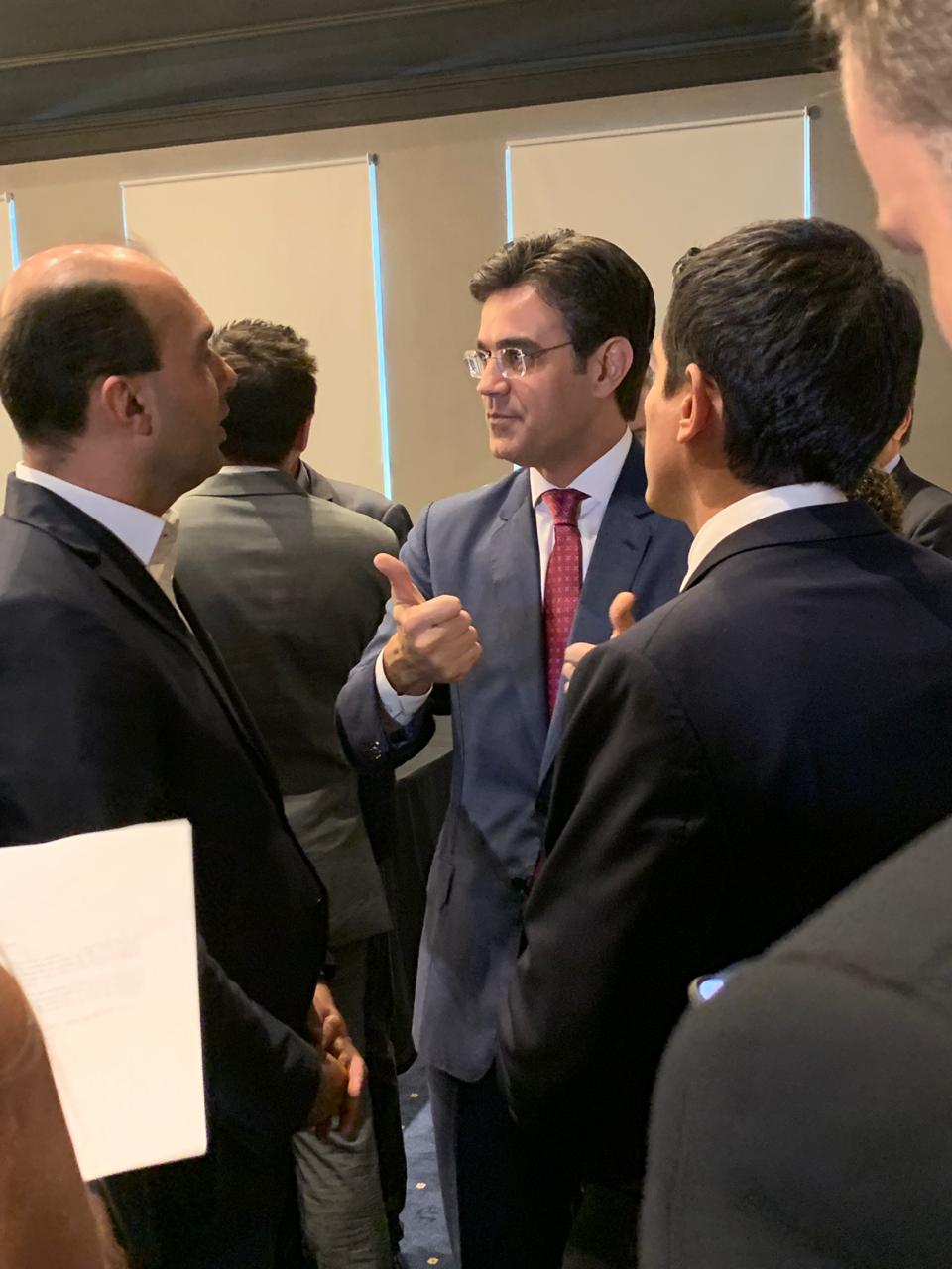 Segunda reunião - O vice-governador Rodrigo Garcia, compromete-se avaliar a liberação de recursos para recapeamento asfáltico e viabilidade de duplicação de rodovias, na região de Bebedouro. (Foto: Divulgação)