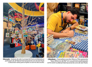 Bebedouro marca presença na Bienal do Livro de São Paulo