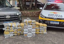 Ação integrada com drones ajuda PMR localizar veículo com 100 kg de drogas em Bebedouro