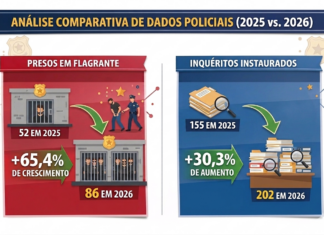 Bebedouro registra 117 prisões e 202 inquéritos no 1º bimestre