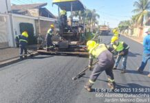 Prefeitura inicia recapeamento com investimento de R$ 2 milhões