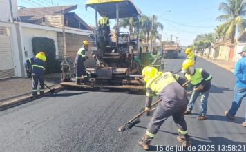 Prefeitura inicia recapeamento com investimento de R$ 2 milhões