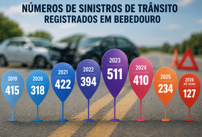 sinistros de transito em bebedouro infosiga
