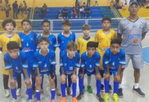 Sub-21 de futsal busca empate heroico em Votuporanga e base vive manhã intensa na Copa Aper