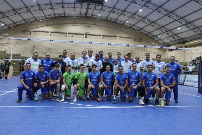 volei + reinauguração